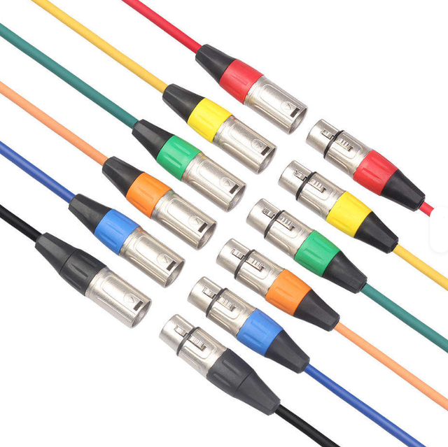 New Wholesale Cable DMX Cable Signal XLR Male  Connection Wire for Musical Instrument
