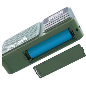 Radio digital DAB DAB+ FM con pantalla LCD, altavoz incorporado, batería recargable por USB, reproductor MP3 para el hogar, viajes y exteriores - Product Image 4