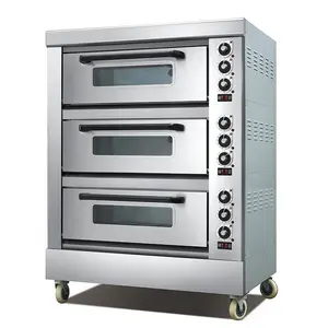 Professional kitchen commercial bread baking equipment electric rational oven for bakery