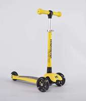 Trottinette pour enfants de 1 à 6 ans, disponible en plusieurs couleurs, trottinette à trois roues et trottinette à pousser