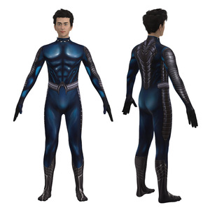 Combinaison de cosplay Aquaman Arthur, couleur Neptune, pour homme adulte, costume de scène avec étiquette - Product Image 3