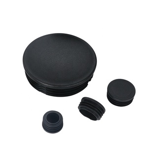 <span class=keywords><strong>Bouchon</strong></span> circulaire en acier inoxydable noir/blanc pour pieds de table/<span class=keywords><strong>chaise</strong></span>, embout de tuyau, capuchon d'étanchéité anti-poussière, <span class=keywords><strong>bouchon</strong></span> interne - Product Image 2