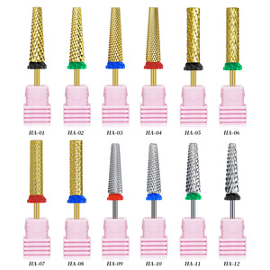 Nail <b>Drill</b> <b>Bits</b> High Speed Versatile Steel Polishing <b>Bit</b> for Acrylic Gel Nail Art Professional Salon Manicure Machine - Product Image 1
