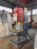 Z5150 mesin bor pilar logam berat 50mm, inti Gearbox kolom persegi bor Radial ketukan vertikal kotak lubang dalam besar