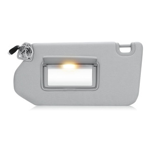 Pare-soleil Infiniti Qx60 96401-9PB0A gris, fixation au toit avec miroir et lumière, accessoire intérieur pour voiture - Product Image 1