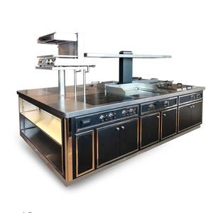 Conjunto de Cocina Modular OEM ODM, Equipo de Cocina Comercial a Gas/Eléctrico Personalizado para Proyectos de Cocina de Hoteles de Lujo - Product Image 1