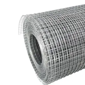 Wire Diameter 0.5-4mm Steel Wire Mesh Hot Galvanized PVC Coated For Fence 10m 15m 30m Per Roll