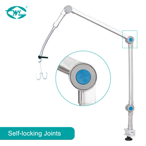 WEIYE Flexible Ajustable Médico UCI Anestesia Máquina de respiración Brazo de soporte UCI Circuito de aplicación - Product Image 2