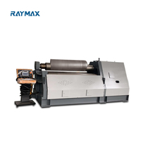 Machine à cintrer le métal RAYMAX, rouleaux personnalisés, quatre rouleaux, machine à cintrer le métal automatique W12, machine à cintrer hydraulique CNC