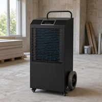 Déshumidificateur portable industriel commercial avec contrôle de l'humidité, fonction de démarrage et d'arrêt automatiques, déshumidificateur intelligent