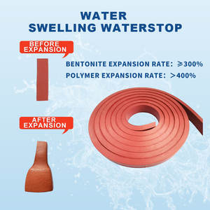 แถบ20X30mm เบนโทไนท์แบบขยายตัวได้แถบหยุดน้ำขยายตัวได้ไฮโดรฟิลิกสำหรับก่อสร้างกันน้ำวัสดุกันน้ำสำหรับเขื่อน - Product Image 3