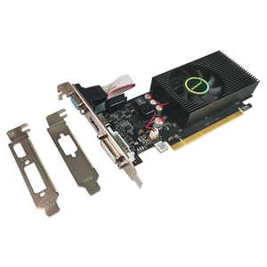 Carte graphique PCWINMAX GeForce <span class=keywords><strong>GT730</strong></span> 2 Go <span class=keywords><strong>GDDR5</strong></span> 64 bits à profil bas pour ordinateur de bureau silencieux multi-écrans, PC SFF et HTPC - Product Image 2