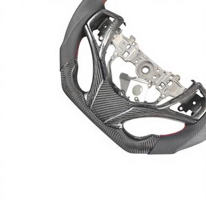 <span class=keywords><strong>พวงมาลัย</strong></span>คาร์บอนไฟเบอร์แบบฟอร์จ สำหรับรถยนต์ยาริส แอล (วีออส เอฟเอส) ปี 2014-2023 แคมรี่ โคโรลล่า - หนังแบบเจาะรู & ดีไซน์สปอร์ต - Product Image 5