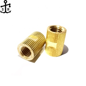 Nhà Máy Tùy Chỉnh Brass Chủ Đề Chèn Các Loại Hạt M4 <span class=keywords><strong>M30</strong></span> Thẳng Có Knurled Tự Khóa Mù Threaded CNC Các Bộ Phận Đánh Bóng Cho Khai Thác Mỏ - Product Image 4