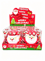 Jouets Squishy Géants de Noël en Stock aux États-Unis : Père Noël, Bonhomme de Neige et Renne Mochi pour Noël