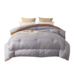 Couette d'hiver Alenhome, épaisse et chaude, 100% polyester, écologique, douce pour la peau, style simple, pour lit double - Product Image 1