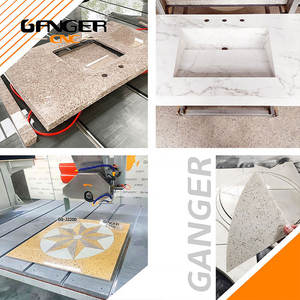 מכונות ganger ce 5 + 1 ציר גרניט גשר לוח מסור מכונת חיתוך אבן - Product Image 5