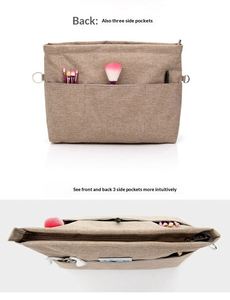 Bolsa Organizadora de Maquillaje de Viaje Multifuncional de Gran Capacidad (3-6L), Nueva, Moderna, Impermeable, con Compartimento Interior Colgante - Product Image 4