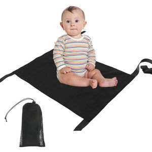 Extensor de asiento de avión para niños, reposapiés, artículos esenciales de viaje, alfombrillas para descansar los pies, cama transpirable para niños y niñas en vuelos - Product Image 1