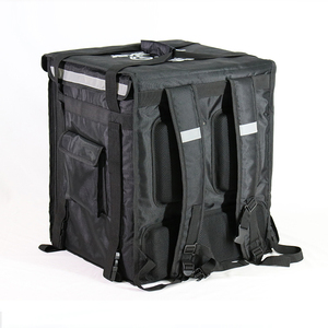 Negro térmica entrega <span class=keywords><strong>mochila</strong></span> <span class=keywords><strong>comida</strong></span> Pizza bolsa de entrega con capa separada - Product Image 4