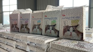 Lettiera per Gatti al Tè Verde Naturale ed Ecologico, Lettiera al Tofu per Gatti, Produzione OEM all'Ingrosso - Product Image 6