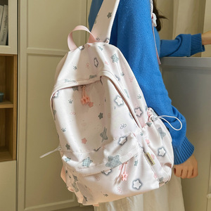 Student schoolbag new model <b>backpack</b> <b>large</b> capacity lightweight cute girl double shoulder bag - Product Image 1