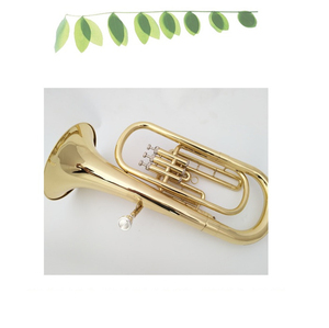 Trompeta Tuba Barítono <span class=keywords><strong>en</strong></span> Si Bemol de Latón <span class=keywords><strong>en</strong></span> <span class=keywords><strong>Venta</strong></span> - Product Image 3