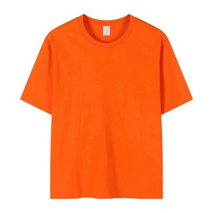 Custom Heavyweight 100% Cotton T Shirt OEM ODM Oversized Unisex Crew Neck Blank Short Sleeve <b>Tee</b> with Logo - Product Image 2