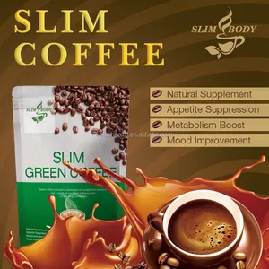 Factory Cheap Price Green Herbal Health Slim Fit Lose Weight Coffee Original Formula Burning Belly Fat Slimming Products