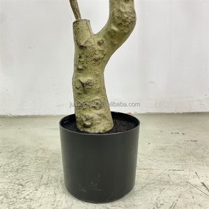 Usine directe luxe haute brillance laque bois arbre haut de gamme intérieur maison artificielle plante verte Toon arbre atterrissage lumineux LED - Product Image 5