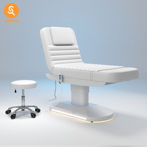 <span class=keywords><strong>Table</strong></span> de <span class=keywords><strong>massage</strong></span> intelligente haut de gamme pour spa capillaire, professionnelle, chauffante, portable, incurvée avec accoudoirs, mobilier de salon de beauté - Product Image 4