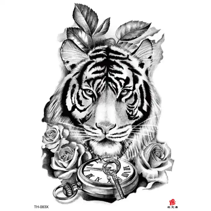 1sheet Lion Pattern Tattoo Sticker  SHEIN IN