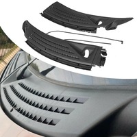 Panneaux de capot d'essuie-glace pour Ford F150 2009 2010 2011 2012 2013 2014, kits de carrosserie de camion, cache de ventilation du pare-brise