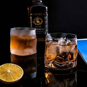 7.5oz /220ml Whisky Wine Glass Set Crystal Vintage Wine Glass Gift Box Custom Suitable for Scottish Whisky Vodka Rum <strong>Purchase</strong> - Product Image 1