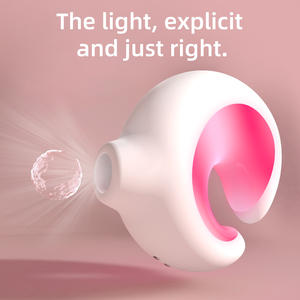 गर्म बिक्री के नेतृत्व वाली रोशनी चूसने वाइब्रेटर सेक्स खिलौना वयस्क महिलाओं के लिए हस्तमैथुन क्लिटर चूसने क्लिटोरिस उत्तेजक - Product Image 3