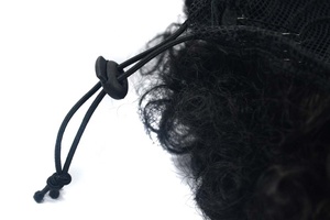 Perruque Afro synthétique courte bouclée, 8 pouces, crépue, queue de cheval Afro, pince à cheveux Afro, <span class=keywords><strong>chignon</strong></span> synthétique court, 8 pouces - Product Image 5