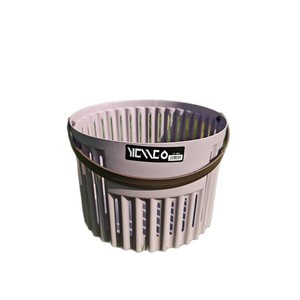 Panier de rangement en plastique YENEO, rond, écologique, pour usage domestique sur table - Product Image 5