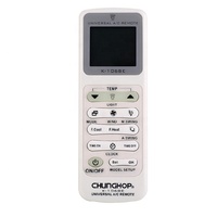 Control Remoto Universal para Aire Acondicionado K-1068E 1000 en 1, Control Remoto IR Personalizable para Aire Acondicionado de Todas las Marcas