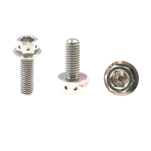 SOMOTO Taiwan SUS304 Stainless Steel Motorcycle <b>Bolts</b> M6 6-Lobe Hex Head CNC PVD Burnt Titanium Motorbike Fasteners - Product Image 4