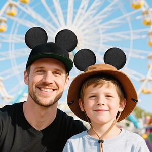 Accessoires de fête d'Halloween et de Noël Pafu, décoration, 4 pièces, oreilles de souris magnétiques, clips d'oreille détachables, cadeau pour casquettes de baseball - Product Image 4