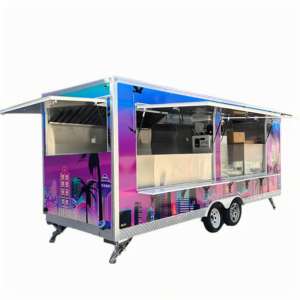 Carrito de Smorrebrod Danés con Sándwiches de Centeno Abiertos, Arenque en Conserva y Tocados de Carne Asada, Arte Callejero de Copenhague - Product Image 6