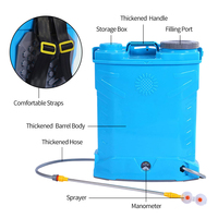 Pulvérisateur agricole à dos de 20 L, pulvérisateur électrique automatique à dos, pulvérisateurs à batterie 2 en 1 avec pompe