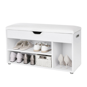 Vasagtravail — <span class=keywords><strong>meuble</strong></span> d'entrée multifonctionnel, étagère à chaussures, en bois, avec coussins, rangement moderne - Product Image 2