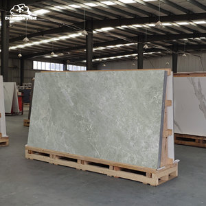 Thiết kế hiện đại tùy chỉnh gạch lát sàn phòng tắm 3200*1600 diện tích lớn <span class=keywords><strong>Alpine</strong></span> thiêu kết đá cẩm thạch nhân tạo lớn sàn cho bảng Top - Product Image 2