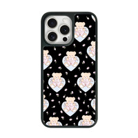 Coque de téléphone magnétique Ins Cartoon pour Iphone16 16pro/promax 15 15promax/14Promax/14pro 14/13 13pro 12 Coque en fibre de carbone