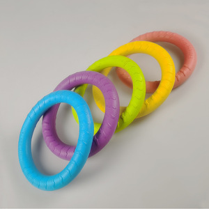 Juguetes Interactivos para Masticar para Perros, Resistentes a Mordeduras, Suaves, Naturales, Flotantes, de Espuma EVA, Anillo para Perros - Product Image 3