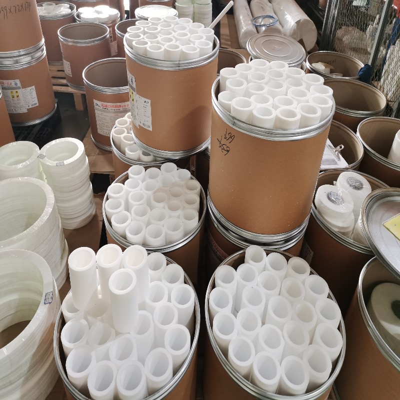 100% pure white ptfe tube pure extruded F4 pipe