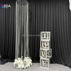 Exhibidor Acrílico Moderno de Alta Calidad LEDA para Bebés, para Fiestas de Bodas, para Comida, Postres, Exhibiciones de Polígonos - Product Image 6