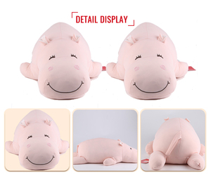 2018 thiết kế mới phim hoạt hình phong cách thoải mái mềm đồ chơi sang trọng Hà Mã - Product Image 4