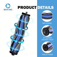 Kit d'accessoires pour aspirateur robot Lefant M3/M3 Max, brosse principale, sacs à poussière, filtres HEPA, tampons de nettoyage, brosses latérales, pièces de rechange